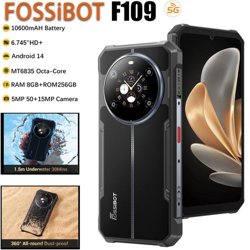 Fossibot f109 telefono - 5g, 4g